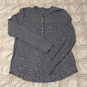 Aerie L/S Thermal Shirt FLORAL